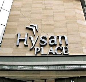 Hysan place In hongkpng